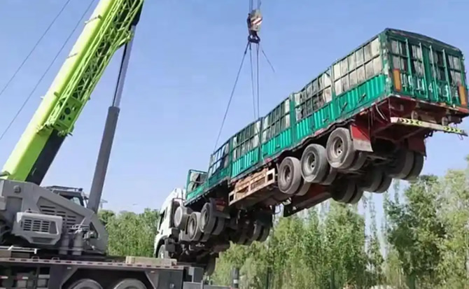 龙岗区道路脱困救援案例